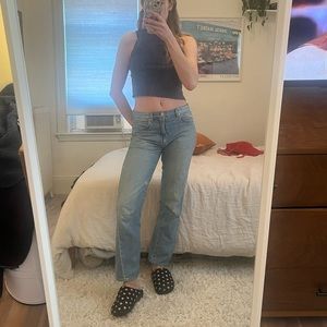 Totême light wash jeans